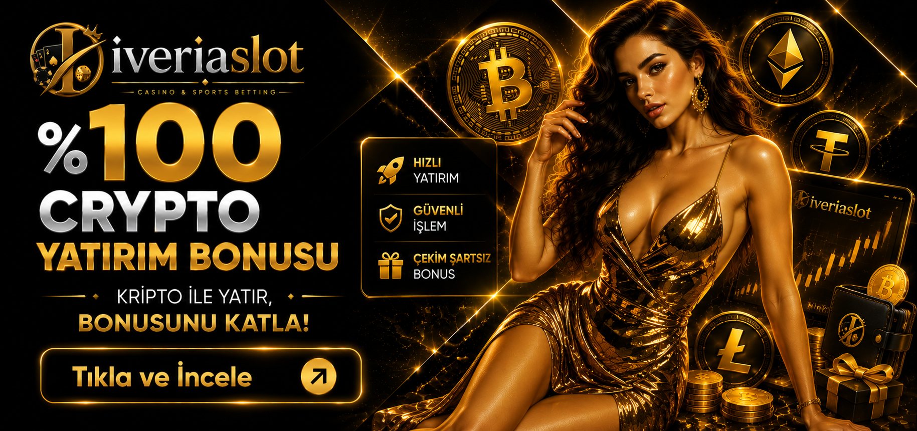 %100 CRYPTO YATIRIM BONUSU